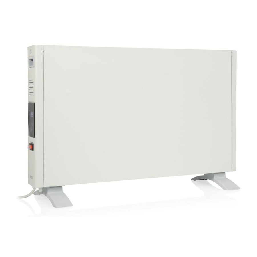Princess 2kW Smart Convector Heater 2000W White 348321 Sharaf